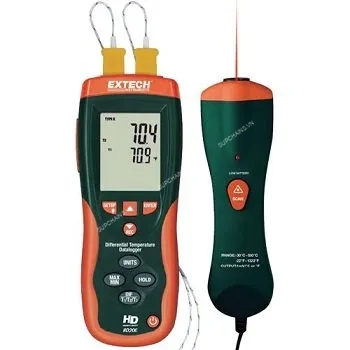 Nhiệt Kế Ghi Dữ Liệu - Nhiệt Độ Hồng Ngoại Extech HD200